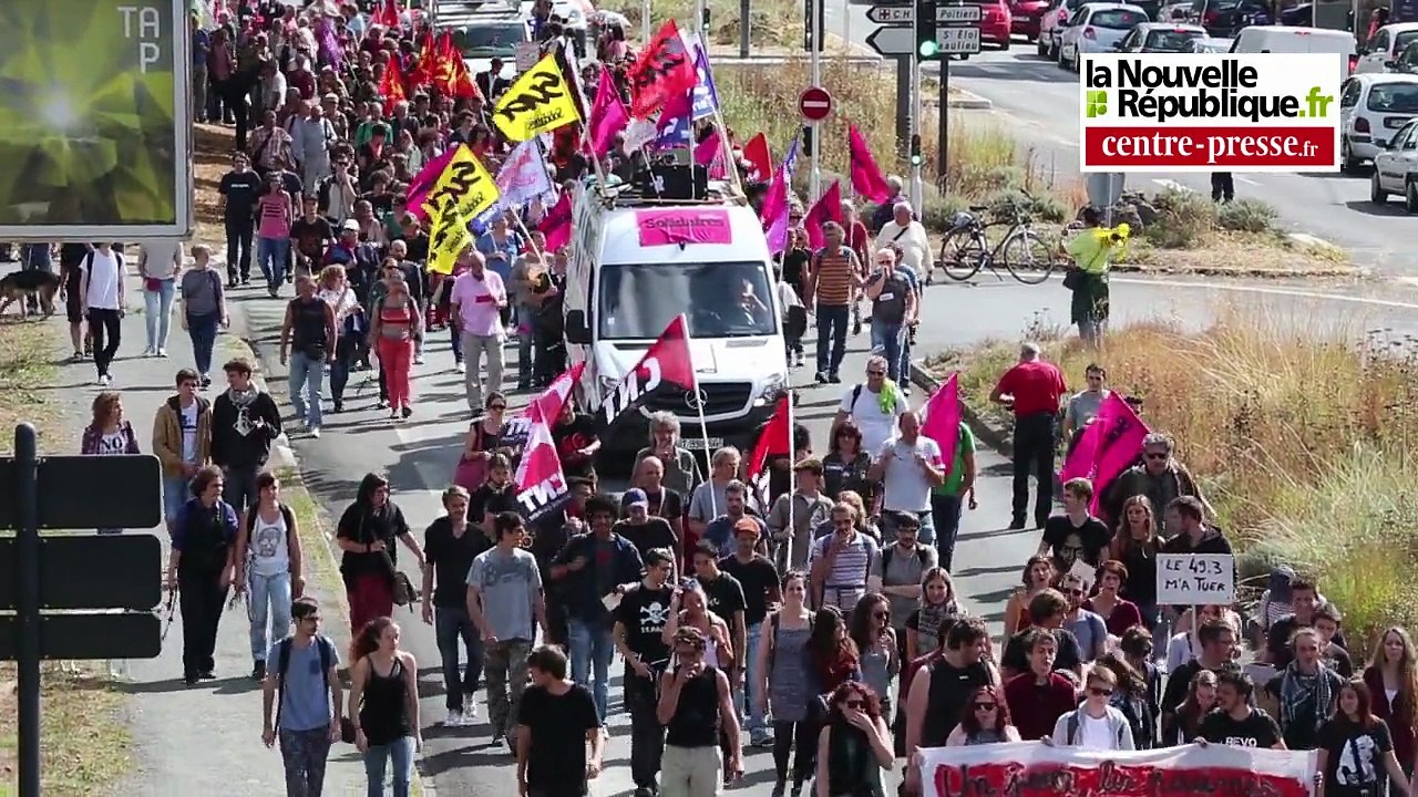 VIDEO. Poitiers. Manifestation contre la loi travail