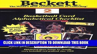 [PDF] Basketball Card Alphabetical Checklist: Number 2 (Beckett Basketball Card Alphabetical