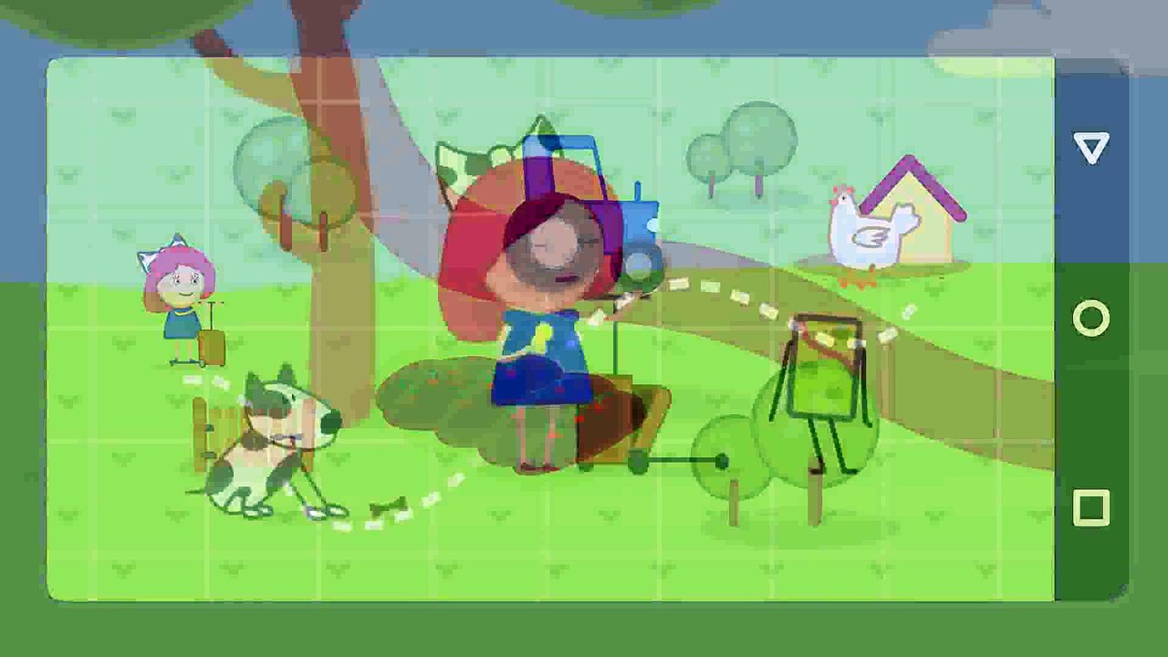Animated series Smarta and her magic bag. Video for kids like Dora the Explorer