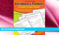 different   Vocabulary Packets: Greek   Latin Roots: Ready-to-Go Learning Packets That Teach 40