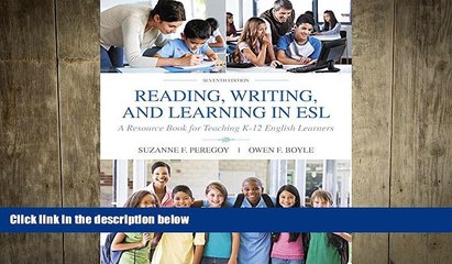 different   Reading, Writing and Learning in ESL: A Resource Book for Teaching K-12 English