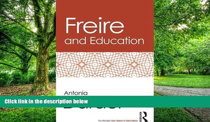 Big Deals  Freire and Education (Routledge Key Ideas in Education)  Free Full Read Best Seller