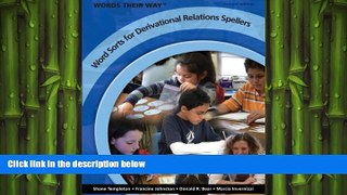 different   Words Their Way: Word Sorts for Derivational Relations Spellers, 2nd Edition