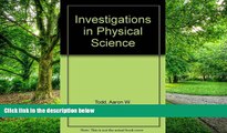 Big Deals  Investigations in Physical Science  Best Seller Books Most Wanted