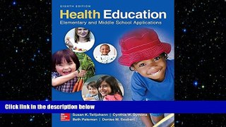 different   Health Education: Elementary and Middle School Applications