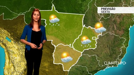 Previsão Centro-Oeste – Mais umidade para MT e GO