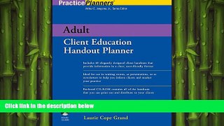 Big Deals  Adult Client Education Handout Planner  Best Seller Books Best Seller