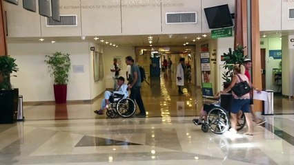 حالة بيريز حائز نوبل للسلام تتحسن