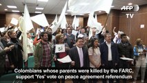 Colombia's FARC victims campaign for 'Yes' vote in peace deal