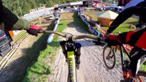 Claudio, Peaty and Rob Warner Ride the Val di Sol DH World Championships Course