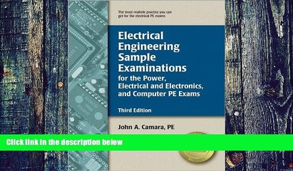 Big Deals  Electrical Engineering Sample Examinations for the Power, Electrical and Electronics,