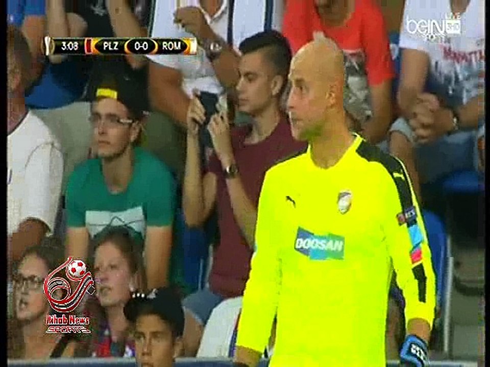 اهداف مباراة ( فيكتوريا بلزن 1-1 روما ) الدوري الاوروبي