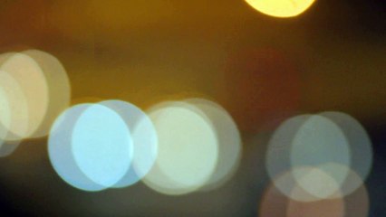 Abstract Orange and Yellow Bokeh Effect