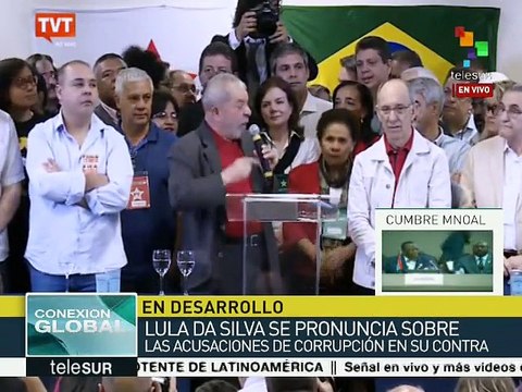 Lula Da Silva denuncia atropellos en su contra de la Policía Federal