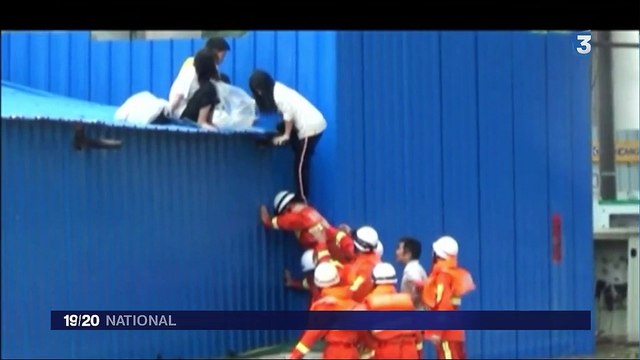 Typhon Meranti : après Taïwan, la Chine touchée