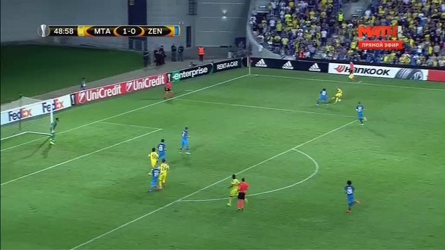 Маккаби - Зенит 3-4 (15 сентября 2016 г, Лига Европы)