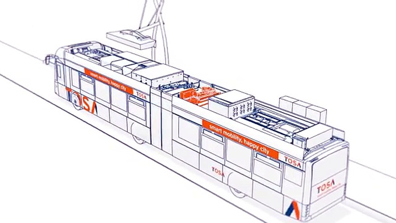 Desarrollan un autobus eléctricos que se cargarán en 15 segundos