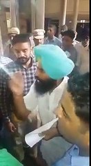 Simarjeet Bains protest