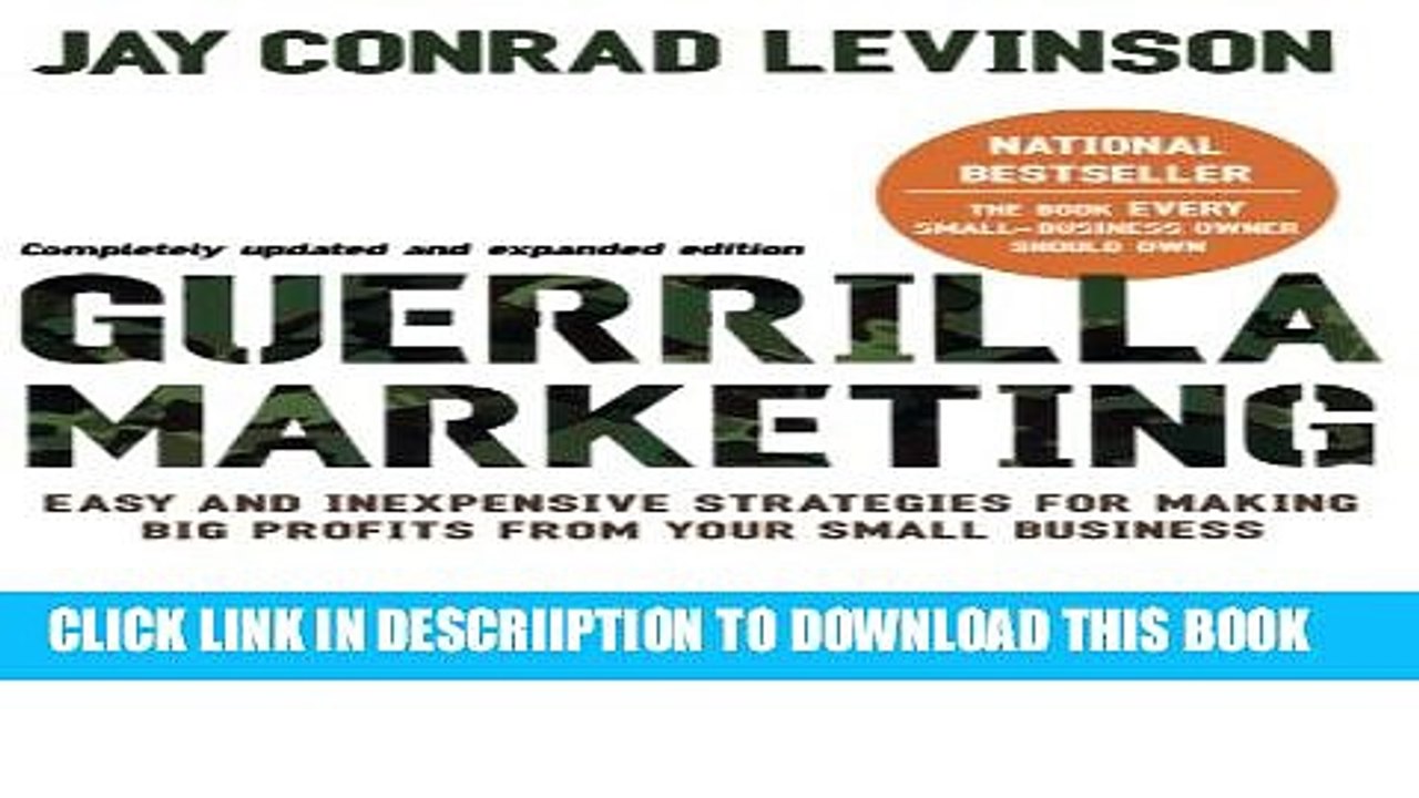 [PDF] Guerilla Marketing: Easy and Inexpensive Strategies for Making Big Profits from Your Small