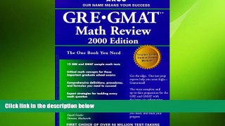 Big Deals  GRE/GMAT Math Review 5th ED (Arco GRE GMAT Math Review)  Best Seller Books Best Seller