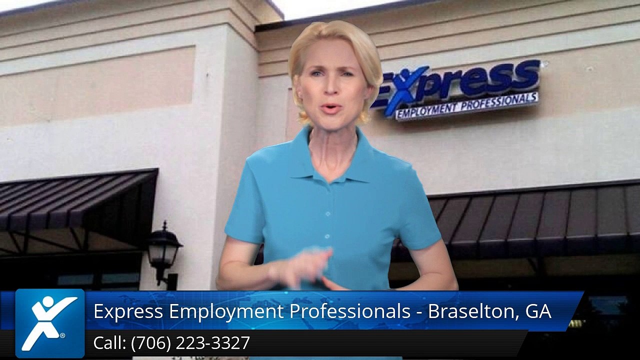 Express Employment Professionals - Braselton, GA |Excellent 5 Star Review by Christy M.