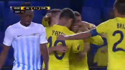 2-1 Jonathan dos Santos Goal HD - Villarreal 2 - 1 Zurich 15-09-2016