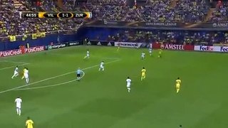 Jonathan dos Santos  Goal HD - Villarreal 2 - 1t Zurich 15-09-2016