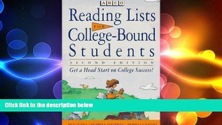 Big Deals  Reading Lists For College-Bound Students~Second Edition~ARCO  Best Seller Books Best