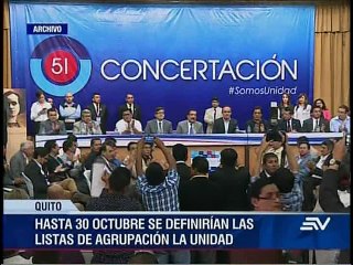González confirma su postulación para asambleísta por la Unidad