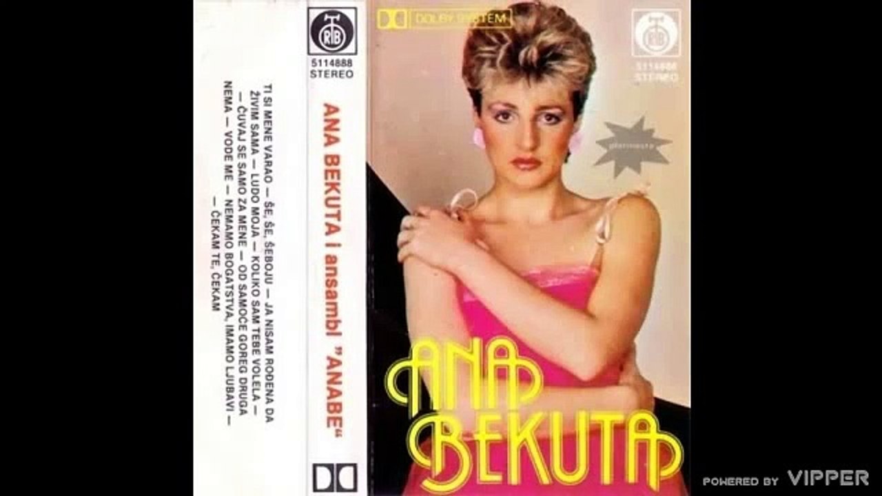 Ana Bekuta - Cekam te cekam