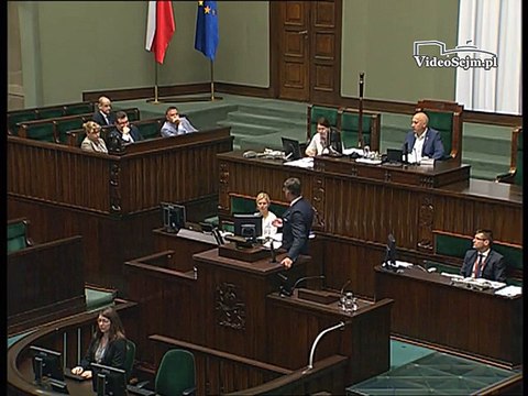 Poseł Paweł Pudłowski - Wystąpienie z dnia 13 wrze�nia 2016 roku.