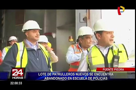 Ministro Basombrío: Compra de patrulleros se hizo con los pies