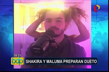 Espectáculo internacional: Shakira y Maluma preparan dueto