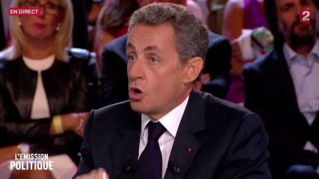 L'Emission Politique sur France 2 : La France ne peut pas accueillir toute la misère du monde , estime Nicolas Sarkozy sur la crise des migrants