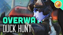 DUCK HUNT! Overwatch Custom Game Gameplay (Funny Moments)