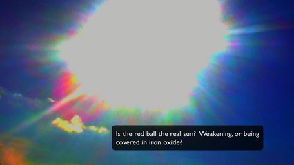 WSO Sep 15 - Did we Just Capture the Real Sun BEHIND the False Sun.