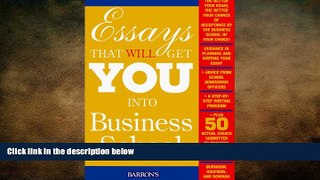 Big Deals  Essays That Will Get You into Business School  Free Full Read Most Wanted