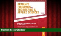Big Deals  Grad Guides BK5: Engineer/Appld Scis 2009 (Peterson s Graduate Programs in