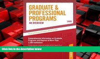 Big Deals  Grad Guides Book 1:  Grad/Prof Progs Overvw 2009 (Peterson s Graduate   Professional