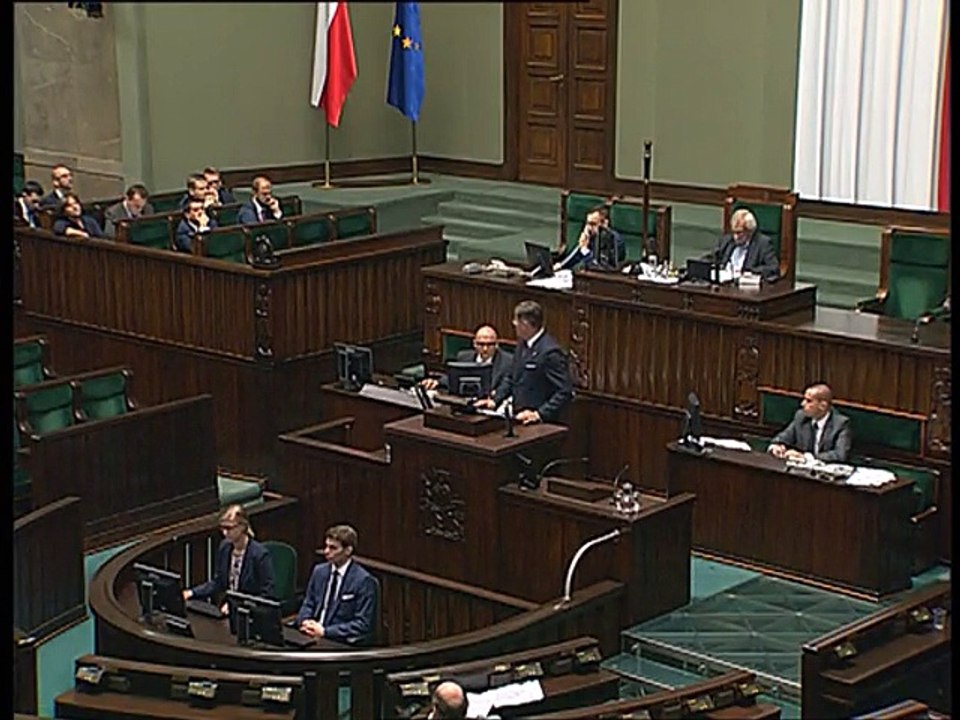 Poseł Paweł Pudłowski - Wystąpienie z dnia 13 wrze�nia 2016 roku.