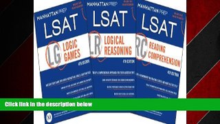 Big Deals  LSAT Strategy Guides (Logic Games / Logical Reasoning / Reading Comprehension), 4th