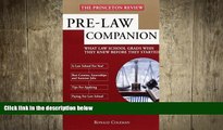 Big Deals  Pre-Law Companion  Best Seller Books Best Seller