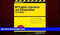 Big Deals  CliffsNotes AP English Literature and Composition, 3rd Edition (Cliffs AP)  Free Full
