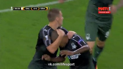 Salzburg vs Krasnodar (0-1) ~ All Goals & Full Highlights ~ 15/09/2016 [HD]