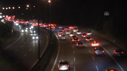 Tatilciler Dönüş Yolunda