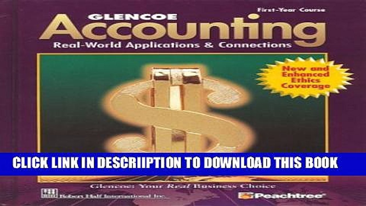 [PDF] Glencoe Accounting First Year Course Student Edition Full Colection