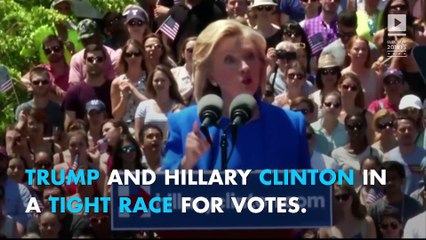 Trump and Clinton race tightens