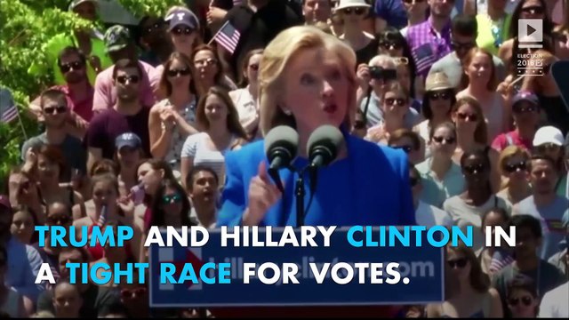 Trump and Clinton race tightens