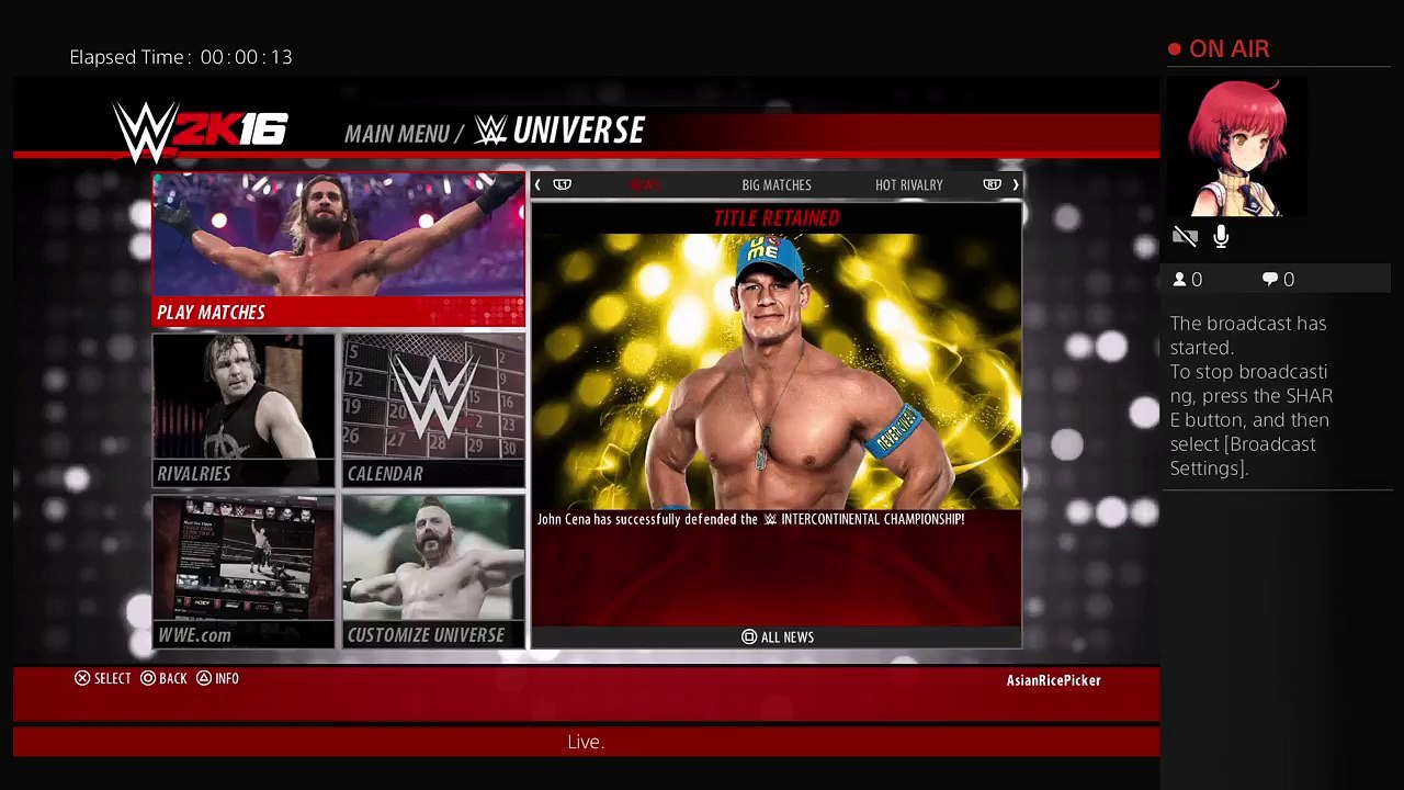 AsianRicePicker's Live PS4 Broadcast (2)