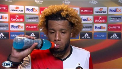 15-09-2016 Na het doelpunt kwamen alle emoties er even uit